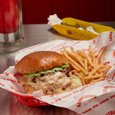 【女性におすすめ】 アボガドサニーバーガー【単品】 Avocado Sunny Burger