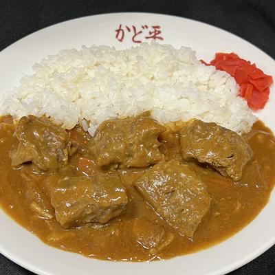 ゴロっと牛タンカレー(みそ汁付)