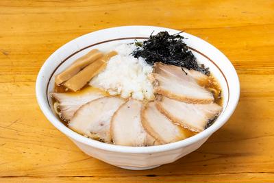 チャーシュー背脂煮干そば