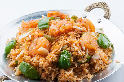 海老ビリヤニ Shrimp Biryani