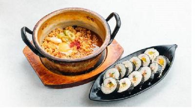 キンパ辛ラーメンセット ramen set