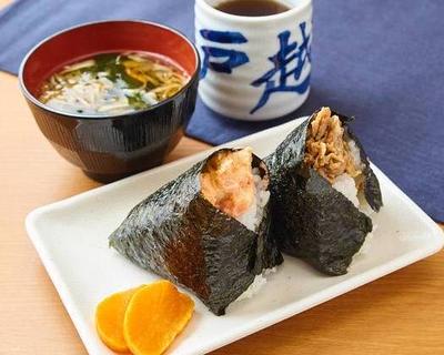 おにぎり味噌汁セット