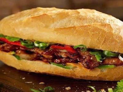 BANH MI THIT NUONG/SGRILLED PORK BANH MI/焼肉バインミー