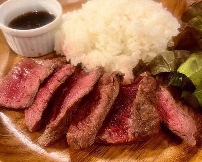 牛リブステーキめし