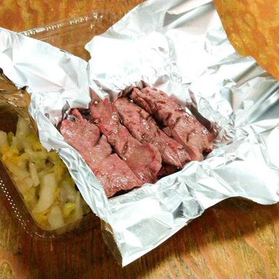 赤身牛たん単品1人前(6切れ)