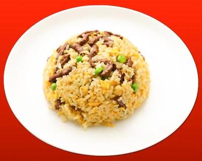 ザーサイ牛肉チャーハン