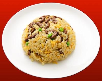 ザーサイ牛肉チャーハン