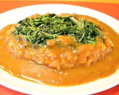 たっぷりほうれん草カレー