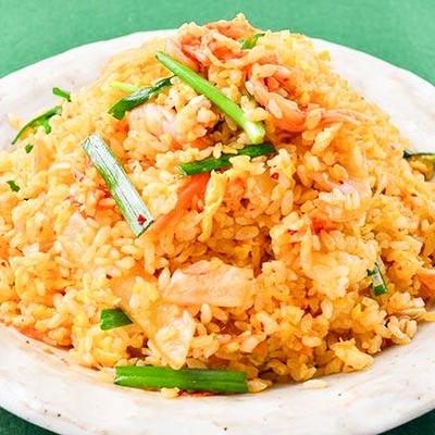 キムチチャーハン(辣白菜炒)