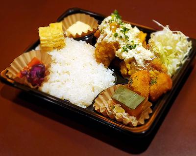 地鶏のタルタルチキン南蛮弁当(チキン3個)
