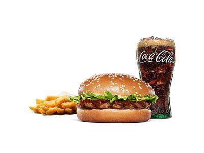 スモーキーテリヤキバーガーセット