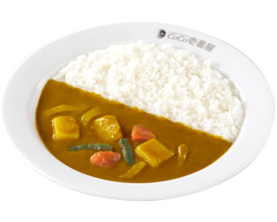 ココイチベジカレー+ハーフやさい