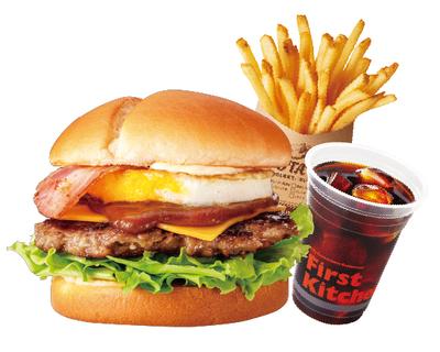 和風ロコモコバーガーセット