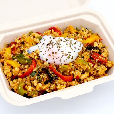 スパイシー温玉ガパオライス Gapao Rice