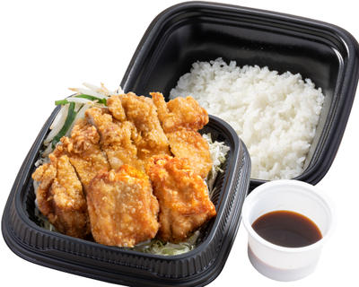 ジンギスカンダレで食べる ”北海道”よくばりザンギ弁当
