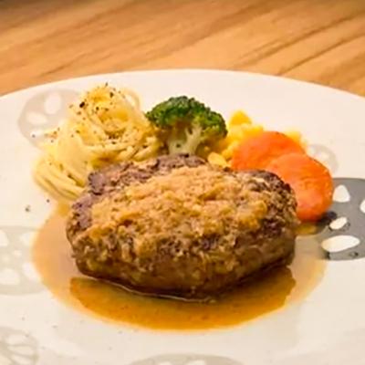 【当店人気No.1】天草黒牛ジャポネハンバーグ