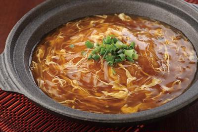 ふかひれ入りあんかけチャーハン