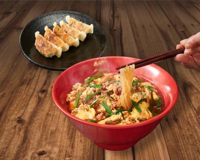 【お得な辛麺＆餃子セット】辛麺 Spicy Noodles ＆ Gyoza Set