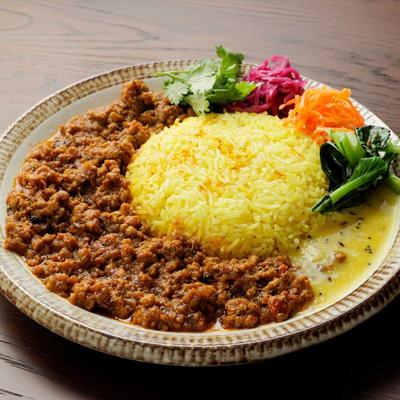 本日のキーマカレー