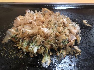 お好み焼き 豚玉 片面パリパリモダン焼き