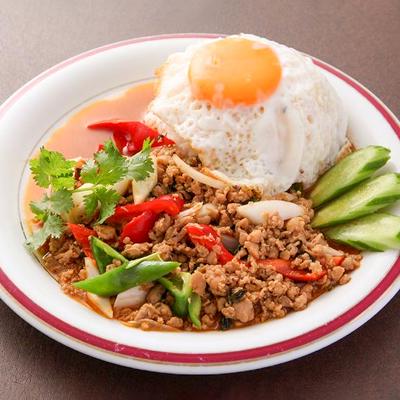 ガパオライス、Gapao Rice
