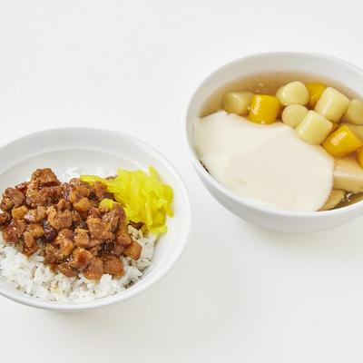 豆花+魯肉飯