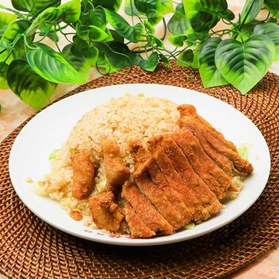 豚ロースの唐揚げチャーハン