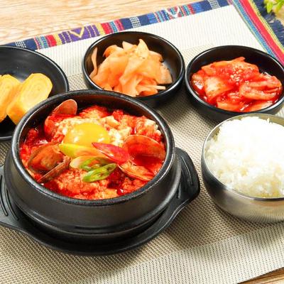 スンドゥブチゲ定食