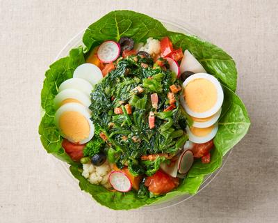 ほうれん草とベーコンのポパイサラダ Popeye Spinach ＆ Bacon Salad