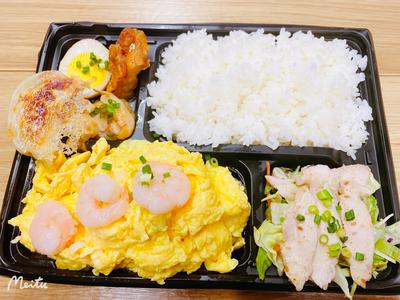 エビと玉子炒め定食