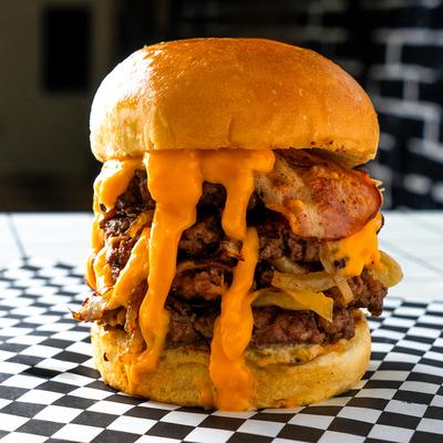 チーズスマッシュバーガー (クアドラプル) / Cheese Smashi Burger (Quadruple)1+1