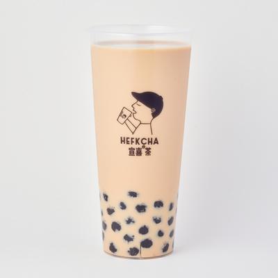 宣喜茶タピオカミルクティー