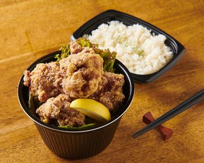 鶏ももジューシー唐揚げ ごはんセット