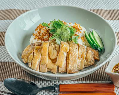 美味しいカオマンガイ(もも肉) Delicious Khaomangai(Thigh)