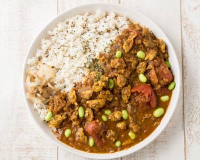 あさりと枝豆のシビレカレー