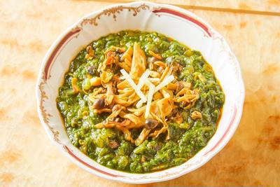 ヴィーガン きのこパラク Mushroom Palak (Vegan対応)
