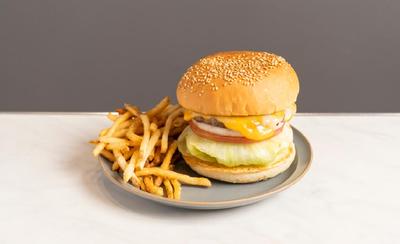 チーズバーガーセット