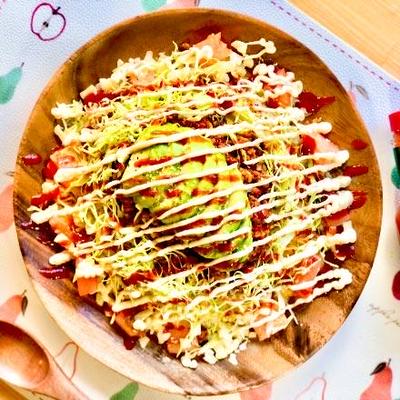 スパイシーマヨタコライス Spicy Mayo Tacos Rice
