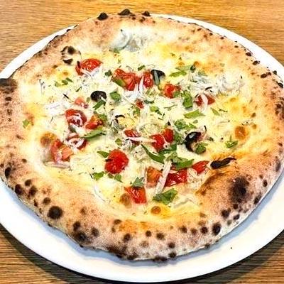 シラスのビアンケッティPizza Мサイズ