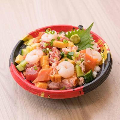 彩り海鮮ちらし丼