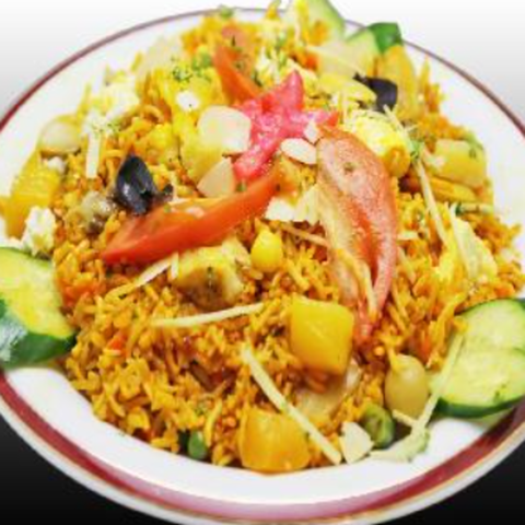 TAJ MAHAL ASIAN DINING＆BAR ミックス野菜ビリヤニ Mix Vegetable Biriyani