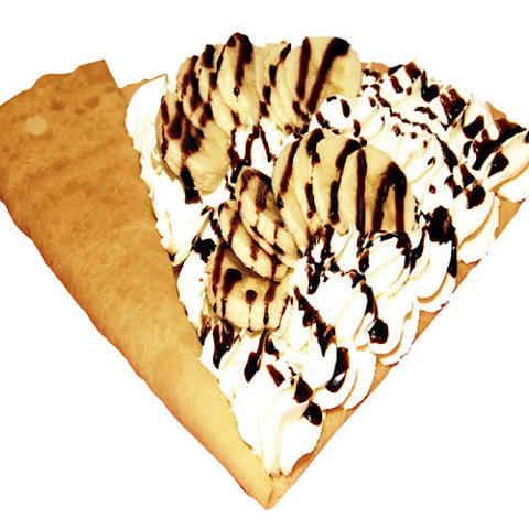 原宿Sweet Cafe バナナチョコクリームクレープ