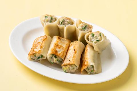 ジンホア 恵比寿店 三鮮焼き餃子8個