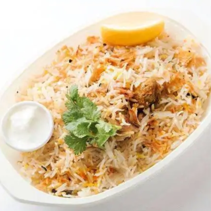 マザーインディア 麻布十番店 ハイデラバディ チキンビリヤニ(ライタつき) Hyderabadi Chicken Biryani(with Raita)