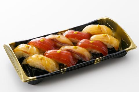 磯丸水産 天満駅前店 島寿司10貫セット