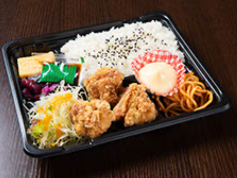鶏処 新松 信玄鶏もも唐揚げ弁当