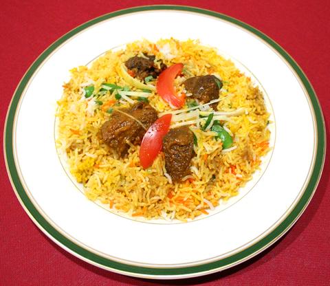 シディークパレス東京タワー店 Mutton Baryani - ラムビリヤニ