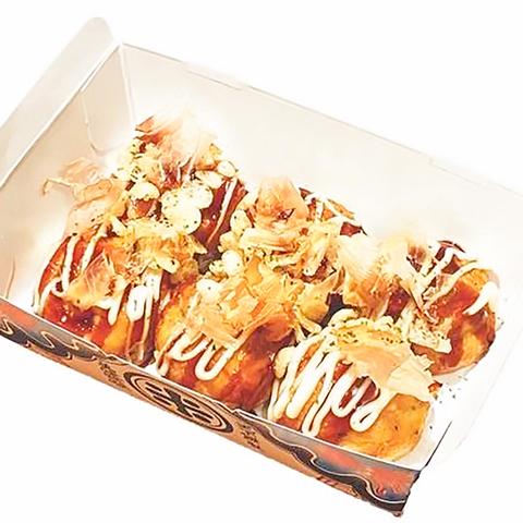 たこスタ のれん街店 たこ焼きソース 6個入り Sauce Takoyaki (6 Pieces)