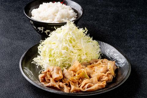 伝説のすた丼屋 西新店 すたみな焼き定食