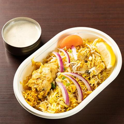 インディアン ラソイ 【当店人気No.1】ラソイ ビリヤニセット(インド風炊き込みご飯＆ライタ)Rasoi Biryani Set